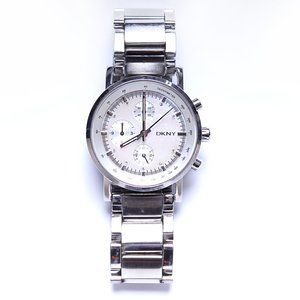 DKNY Silver 3 Dial Watch